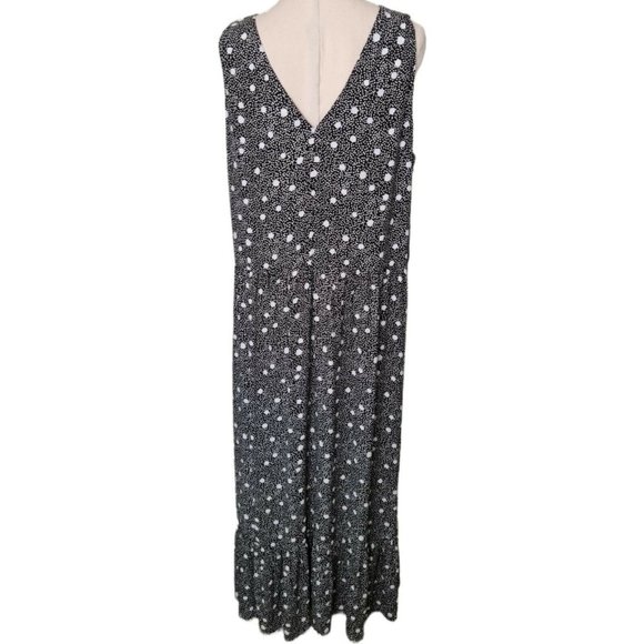 Decjuba Size 10 Sleeveless Maxi Dress With Pockets Relaxed Fit V Neck - Picture 6 of 9